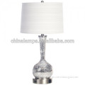 classic popular and fancy warm style bedroom table lamp for hotel decoration with E14